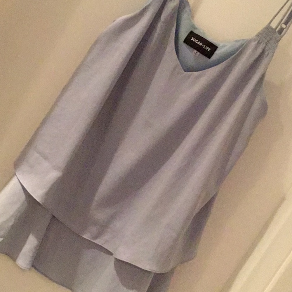 Soft flowing strappy top